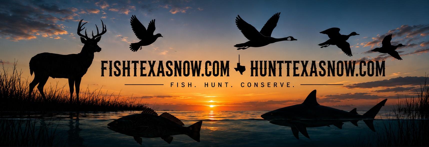 fishtexasnow.com and hunttexasnow.com — Fish. Hunt. Conserve.